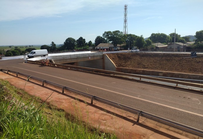 Viaduto e duplicação da PR-323 são entregues em Paiçandu (PR)
